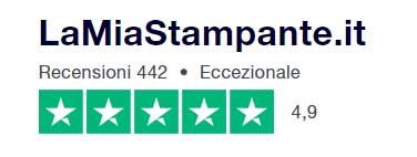 Valutazione recensioni LaMiastampante.it Eccezionale 4.9/5