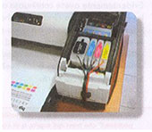 fasi installazione CISS HP 10 Brother LC-1100 5