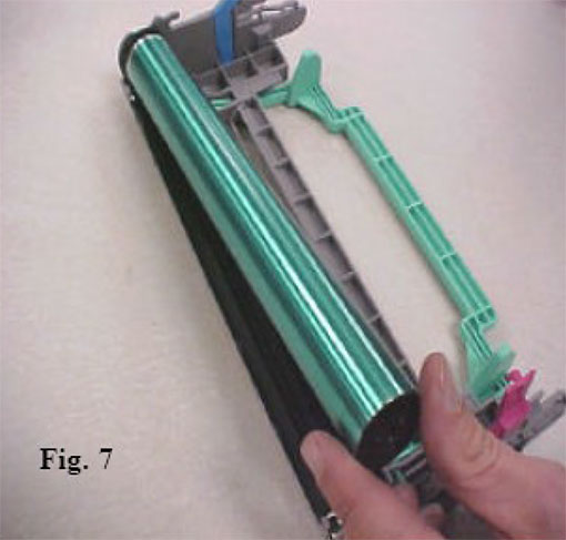 fasi rigenerazione tamburo Epson EPL 6200 7