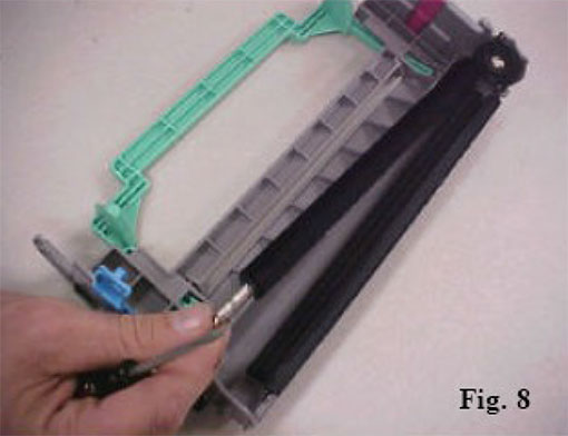 fasi rigenerazione tamburo Epson EPL 6200 8