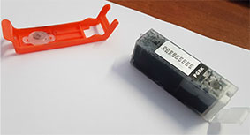 fasi ricarica cartucce vuote ricaricabili Canon PGI-570 4