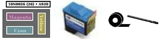 fasi ricarica cartuccia Dell T0530 1
