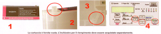 cartucce ricaricabili Epson Pro 4000 7600 4800 9000 9600