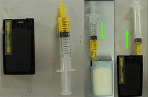 rigenerare cartucce Canon PGI-2500 PGI-1500 3