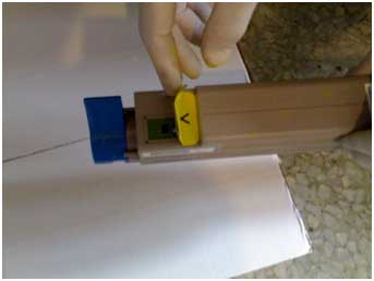 sede del chip oki c9800 c9655