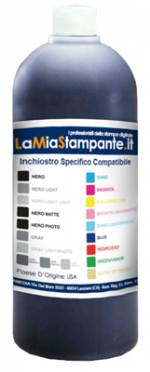 Inchiostro Epson T5448 (C13T544800/C13T614800/T6148/C13T613800/T6138) Nero Matte PIGMENT SPECIFICO 1000ml