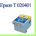Epson Cartuccia Originale Ciano Magenta Giallo T020 (C13T02040120)