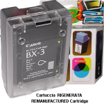 Cartuccia Canon BX-3 Nero rigenerata Cartuccia Canon BX-3 Nero rigenerata