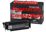 Toner Lexmark 12A7415 Nero rigenerato