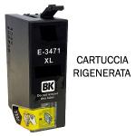 Cartuccia Epson 34XL (C13T34714010) Nero rigenerata