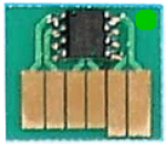 Chip reset cartucce Canon PFI-701G Green (Verde) nuovo compatibile (0907B005AA/701G) 