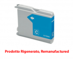 Cartuccia Brother LC1100C (LC-1100C) Ciano rigenerata