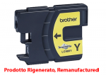 Cartuccia Brother LC980Y (LC-980Y) Giallo rigenerata