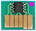 Chip reset cartucce Canon PFI-703M Magenta nuovo compatibile (2965B001AA/703M) 