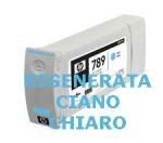 Cartuccia HP 789 LATEX Ciano Light rigenerata (CH619A) 