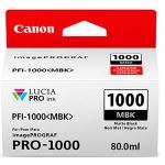 Cartuccia Canon PFI-1000MBK Nero Matte originale (0545C001/PFI1000MBK) 
