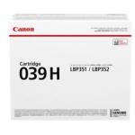 Canon Toner originale Nero 039H (0288C001)