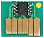 Chip reset cartucce Canon PFI-707Y Giallo nuovo compatibile (9824B001) 