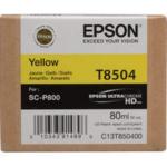 Epson T8504  (C13T850400) cartuccia originale Giallo