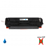 Toner HP 415X W2031X Ciano qualità PREMIUM alta durata compatibile senza chip