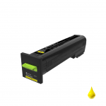 Toner Lexmark 72K20Y0 Giallo compatibile