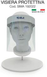 Visiera SIMA 192022 Autorizzata INAL per Covid 19
