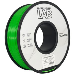 Filamento 3D ABS+ Green Verde 1,75mm 1Kg Professional LAB