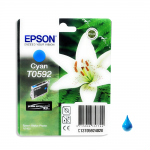 Cartuccia Epson T0592 Ciano originale (C13T05924020) 