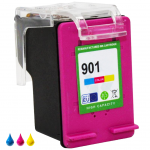 Cartuccia HP 901 (CC656AE) Ciano Magenta Giallo rigenerata