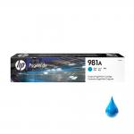 HP 981A (J3M68A) cartuccia originale Ciano 