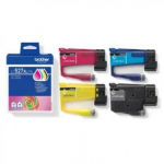 Cartuccia originale Brother LC527XLVAL Nero Ciano Magenta Giallo alta capacità