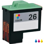 Cartuccia Lexmark 26 10N0026 Ciano Magenta Giallo compatibile