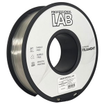 Filamento 3D PLA+ Plus Trasparente 1,75mm da 1Kg Professional LAB