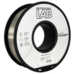 Filamento 3D Silk PLA Transparente 1,75mm 1Kg Professional LAB