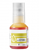Inchiostro Brother BTD180Y Giallo compatibile
