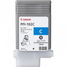 Cartuccia Canon PFI-102C Ciano 0896B001 Originale
