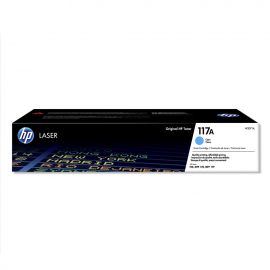 HP Toner originale ciano 117A W2071A