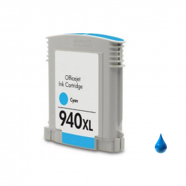 Cartuccia HP 940XL C4907AE Ciano compatibile