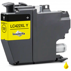 Cartuccia Brother LC422XLY Giallo compatibile alta capacità