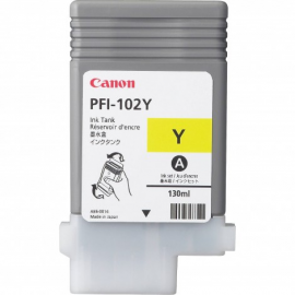 Cartuccia Canon PFI-102Y Giallo 0898B001 OriginaleCartuccia Canon PFI-102Y Giallo 0898B001 Originale
