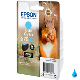 Epson Cartuccia Originale Ciano Chiaro 378XL C13T37954010