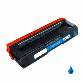Toner compatibile Ricoh 406480 Ciano