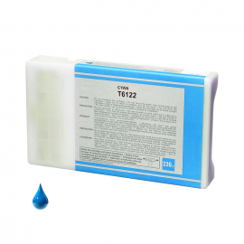 Cartuccia Epson T6122 (C13T612200) ciano compatibile