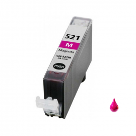 Cartuccia Canon CLI-521M 2935B001 Magenta compatibile PREMIUM alta qualità Cartuccia Canon CLI-521M 2935B001 Magenta compatibile PREMIUM alta qualità
