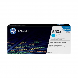 Toner HP 650A Ciano Originale (CE271A)