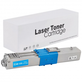 Toner compatibile OKI 46508711 Ciano