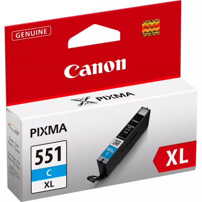 Canon Cartuccia originale Ciano CLI-551C XL 6444B001 Canon Cartuccia originale Ciano CLI-551C XL 6444B001