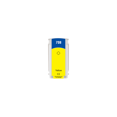 Cartuccia Compatibile HP DesignJet 738 498N7A Giallo