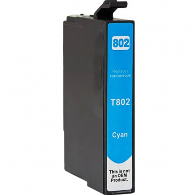 Cartuccia Epson T0802 C13T08024021 Ciano compatibile Cartuccia Epson T0802 C13T08024021 Ciano compatibile