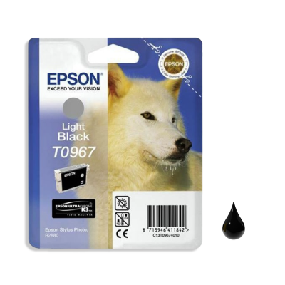 Epson Cartuccia Originale Nero Light T0967 (C13T09674020) Epson Cartuccia Originale Nero Light T0967 (C13T09674020)